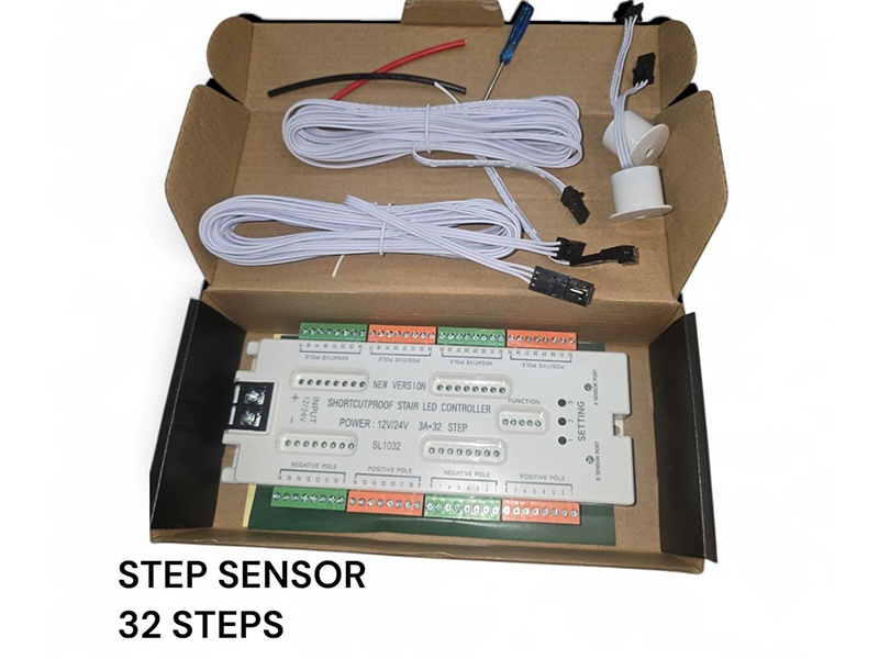 Stair Step Sensor Controller
